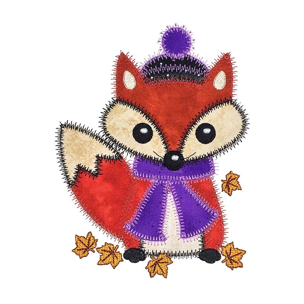 V-Stitch Designs Fall Fox - Digital Download | Quilt Direct