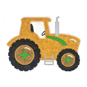 V-Stitch Designs Farm tractor  - Digital Download