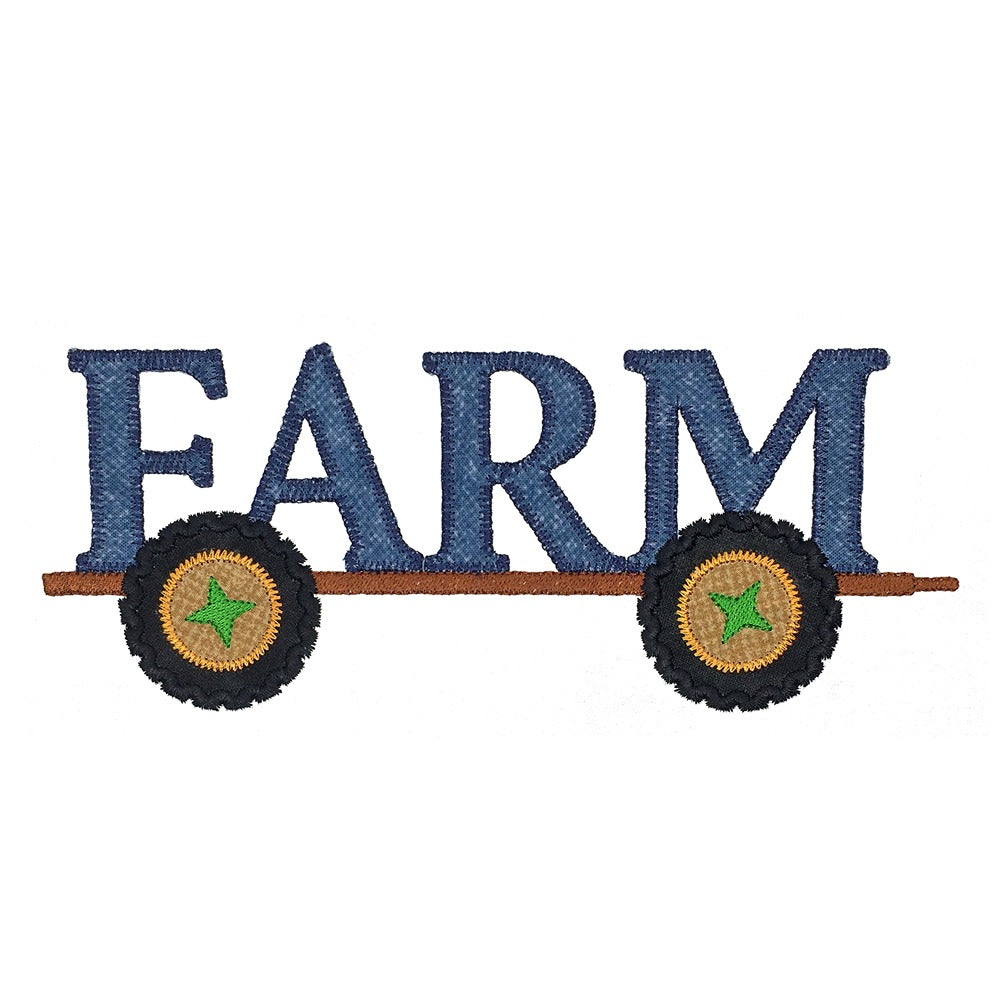 Farm Trailer - Digital Download - craft pattern by V-Stitch Designs