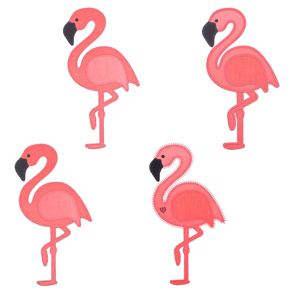 Flamingo set -Digital Download - craft pattern by V-Stitch Designs - packaging
