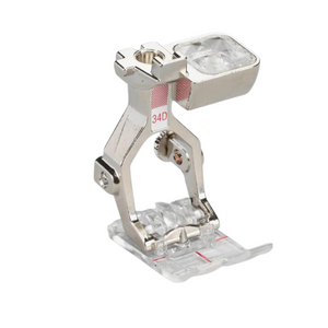 Bernina Foot 34D Clear Reverse Pattern Dual Feed