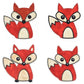 V-Stitch Designs Fox set -Digital Download
