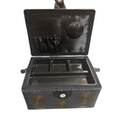 Hobby Gift Medium Sewing Box Embroidered Swirl^