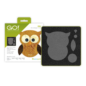 AccuQuilt GO! Owl Appliqué Die