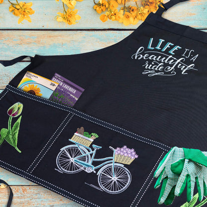 Easy Apron - craft pattern by OESD - detail view