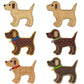 V-Stitch Designs Gingham Dog set -Digital Download