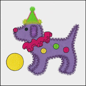 V-Stitch Designs Gingham Dog single 4 - Digital Download