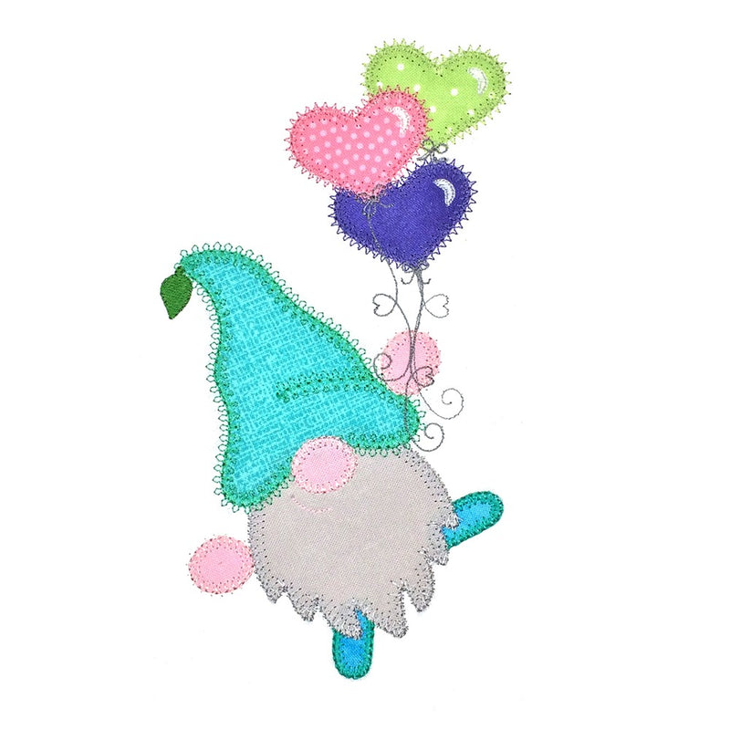 V-Stitch Designs Gnome with Balloons - Digital Download