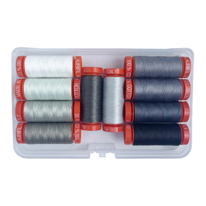 Aurifil Tula Pink Graywork 50wt 10 Spools