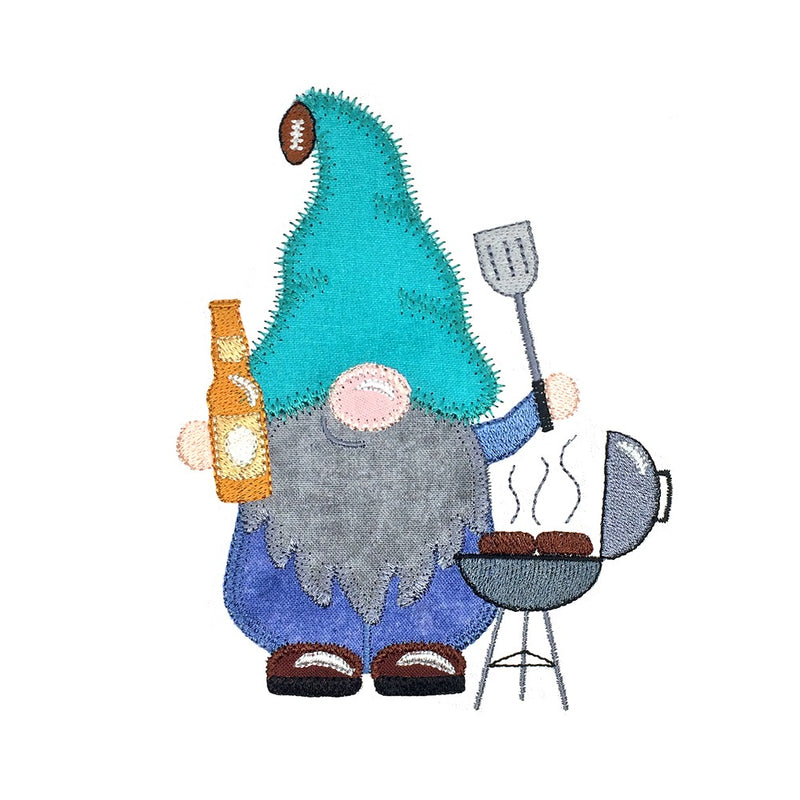V-Stitch Designs Grilling Gnome - Digital Download