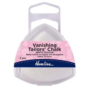 Hemline Vanishing Tailors Chalk - White