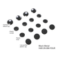 ByAnnie Tool Free Snaps -ByAnnie Tool-Free Snaps pack of 4 complete snap sets in Gunmetal finish