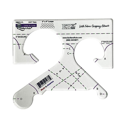 Quilter's Rule 3/16" Loop to Loop 3" x 4" Pack of 1