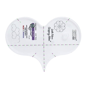 Quilter's Rule 1/8" Mini Heart 4" x 5" Pack of 1