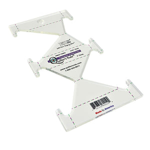 Quilter's Rule 3/16"  3" Triangular Swag Chain Pack of 1