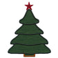 Holiday Medley Tree set -Digital Download - craft pattern by V-Stitch Designs - detail view