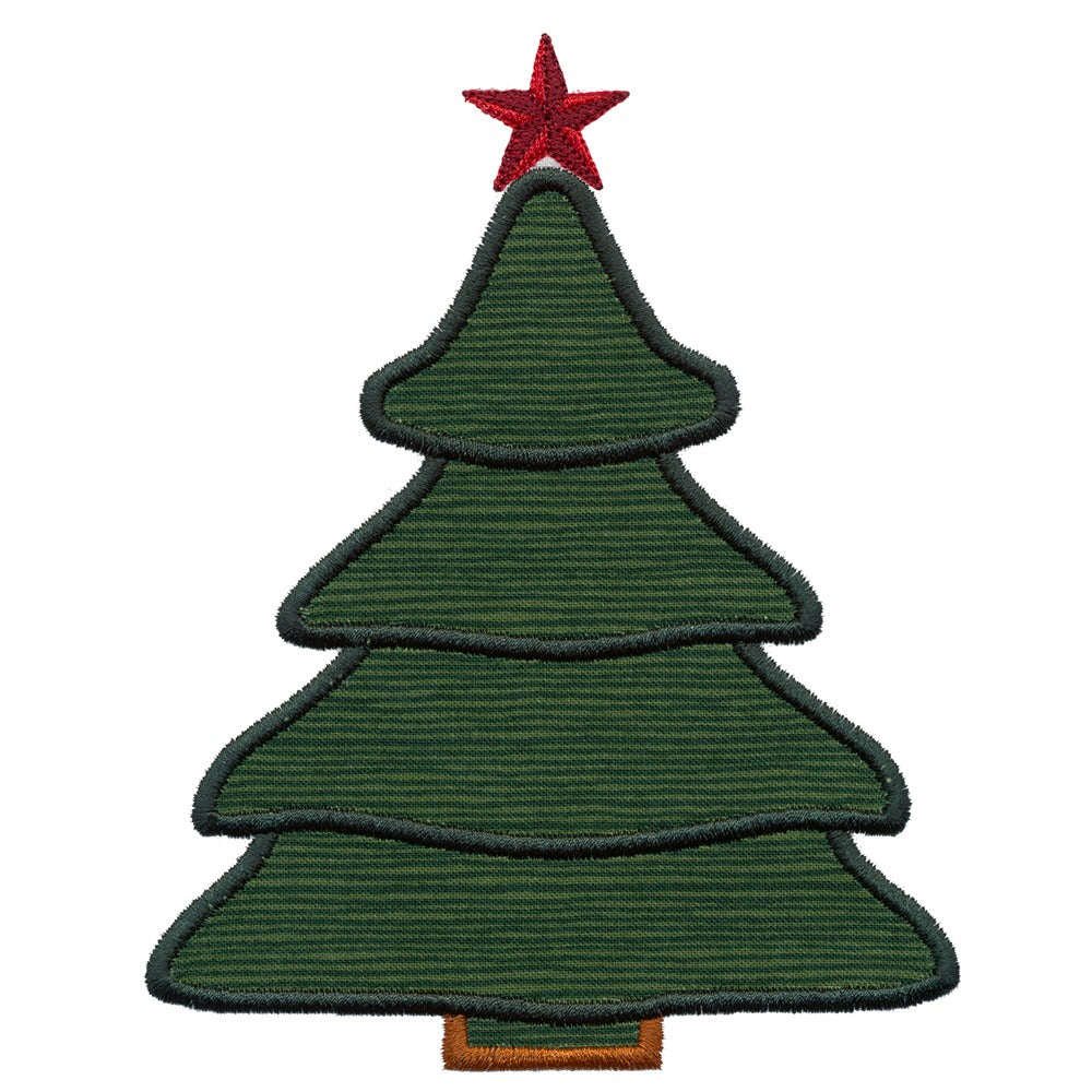 Holiday Medley Tree set -Digital Download - craft pattern by V-Stitch Designs - detail view