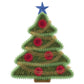 Holiday Medley Tree set -Digital Download - craft pattern by V-Stitch Designs - in use