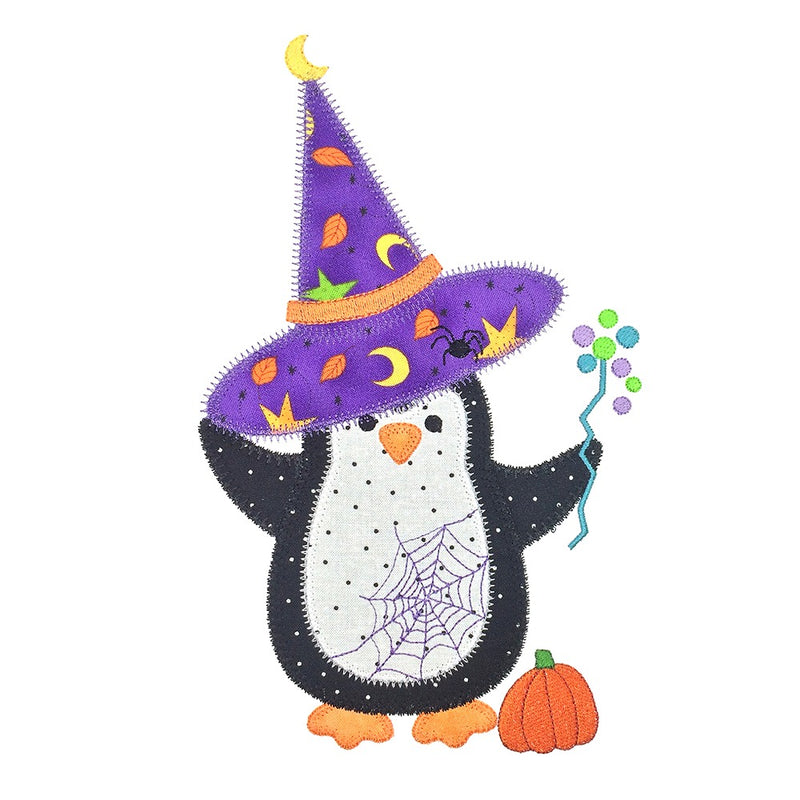 V-Stitch Designs Halloween Penguin - Digital Download