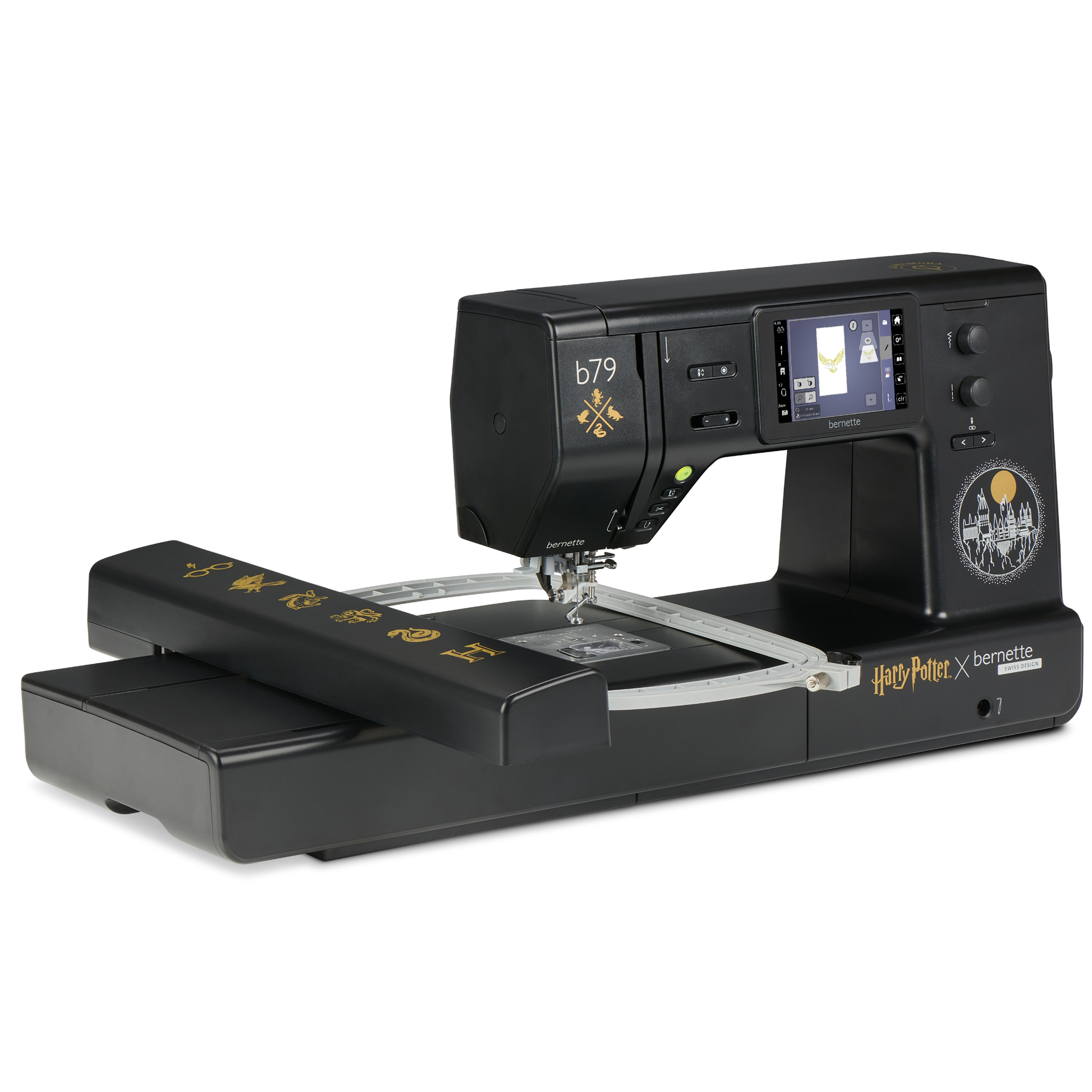 Bernette b79 Special Edition Harry Potter Sewing & Embroidery Machine - machine embroidery design collection - alternate a...