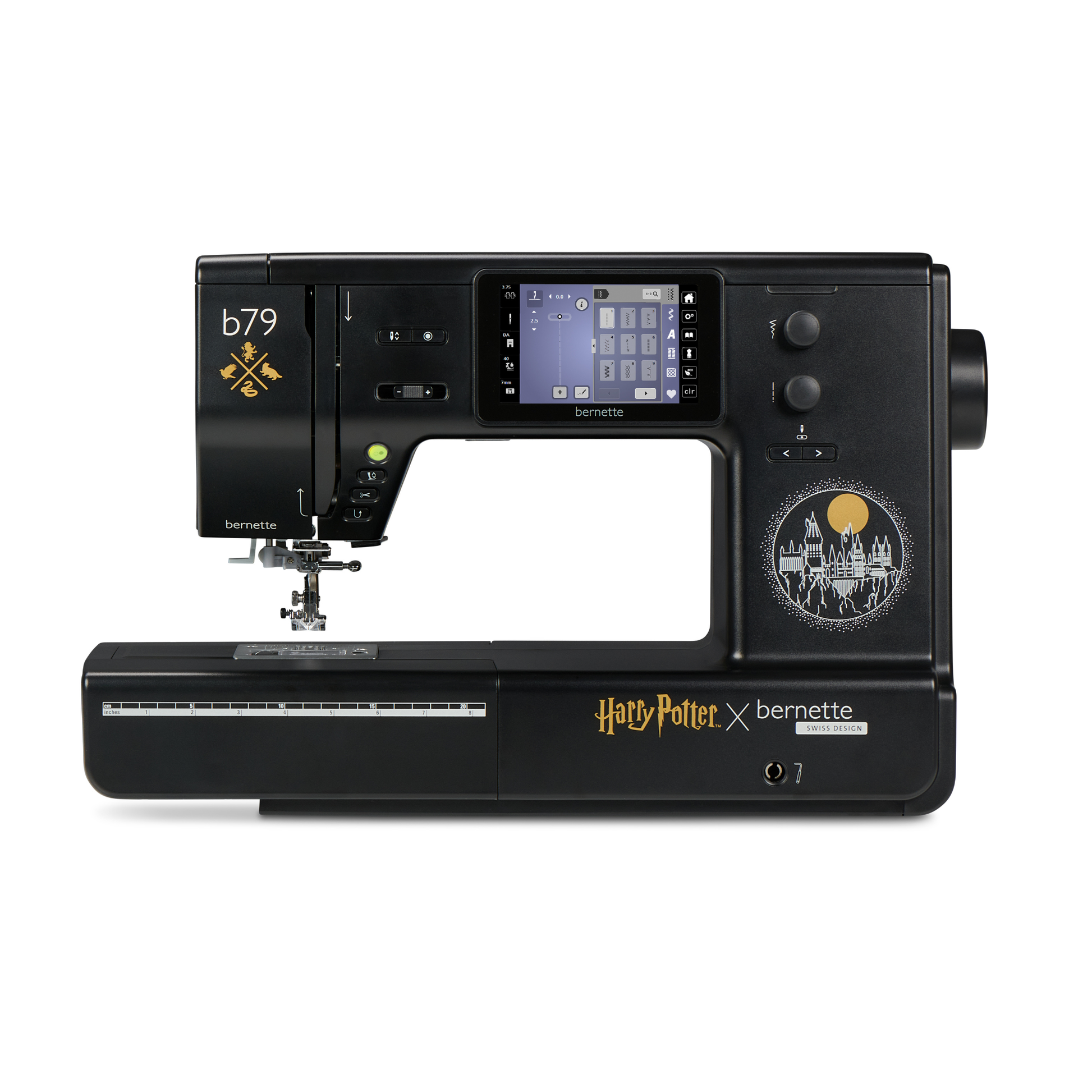 Bernette b79 Special Edition Harry Potter Sewing & Embroidery Machine - machine embroidery design collection