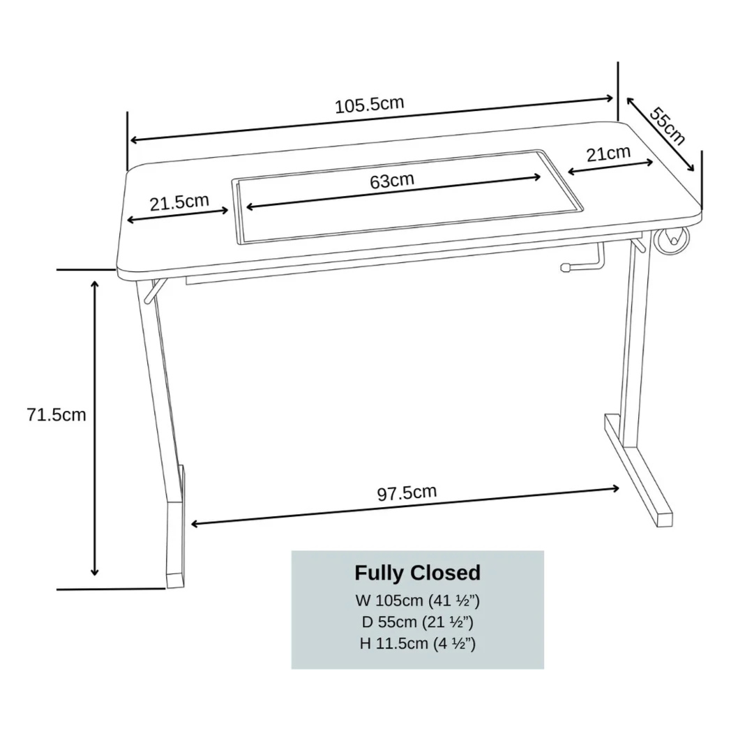Horn Hideaway MK2 Foldable Sewing Table