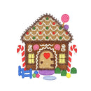 V-Stitch Designs Small Gingerbread Houses set -Digital Download