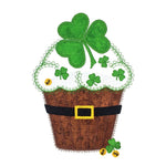 Irish Cupcake - Digital Download - craft pattern by V-Stitch Designs