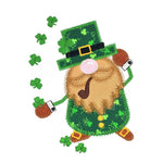 Irish Gnome with Top Hat - Digital Download - craft pattern by V-Stitch Designs