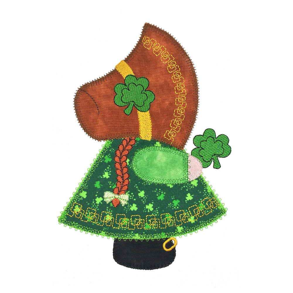 Irish Sunbonnet Sue - Digital Download - craft pattern by V-Stitch Designs