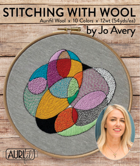 Aurifil Jo Avery Stitching With Wool