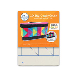 June Tailor AccuQuilt GO! Big Cutter Cover Quilt-As-You-Go Kit packaging