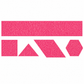 June Tailor Shape Cut ruler 12" x 12" for accurate strip and shape cutting in ½" increments