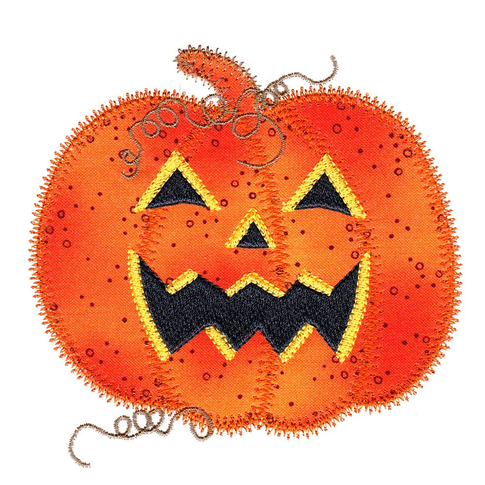 Jack O Lanterns set 2 -Digital Download - craft pattern by V-Stitch Designs - detail view