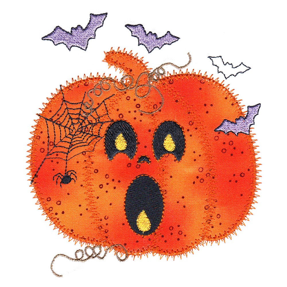 Jack O Lanterns set 2 -Digital Download - craft pattern by V-Stitch Designs - in use