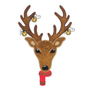 V-Stitch Designs Jingle Bell Deer Head - Digital Download
