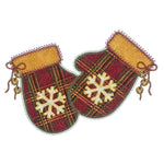 Jingle Bell Mittens - Digital Download - craft pattern by V-Stitch Designs