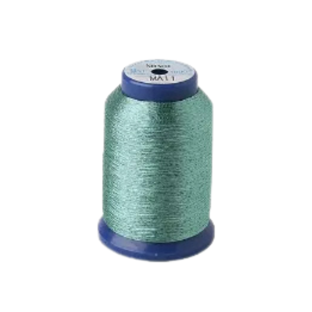 Kingstar Metallic Thread 40wt 1000m Mint Green MA11 | Quilt Direct