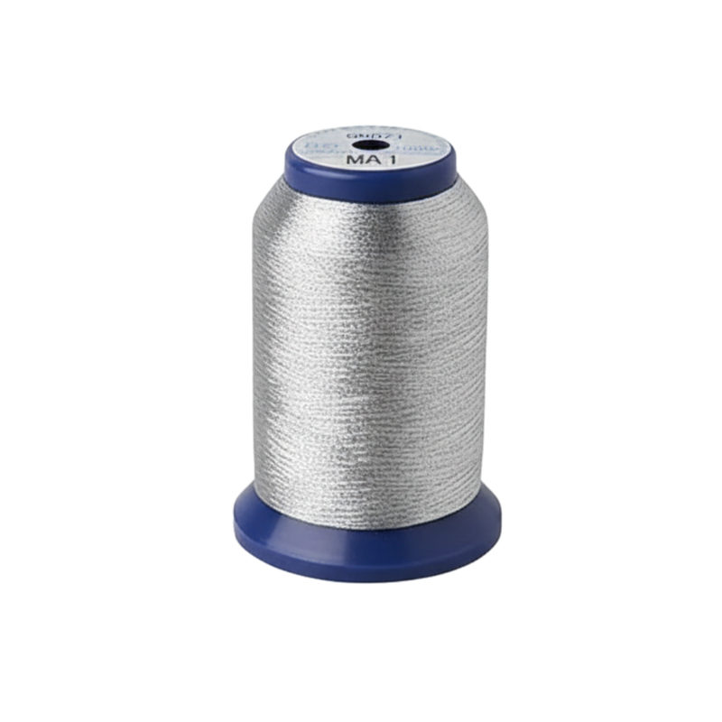 Kingstar Metallic Thread 70wt 1000m Aluminium Silver MA1