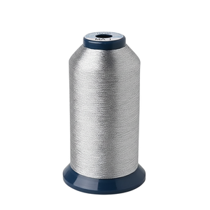 Kingstar Metallic Thread 40wt 3000m Aluminium Silver MA1