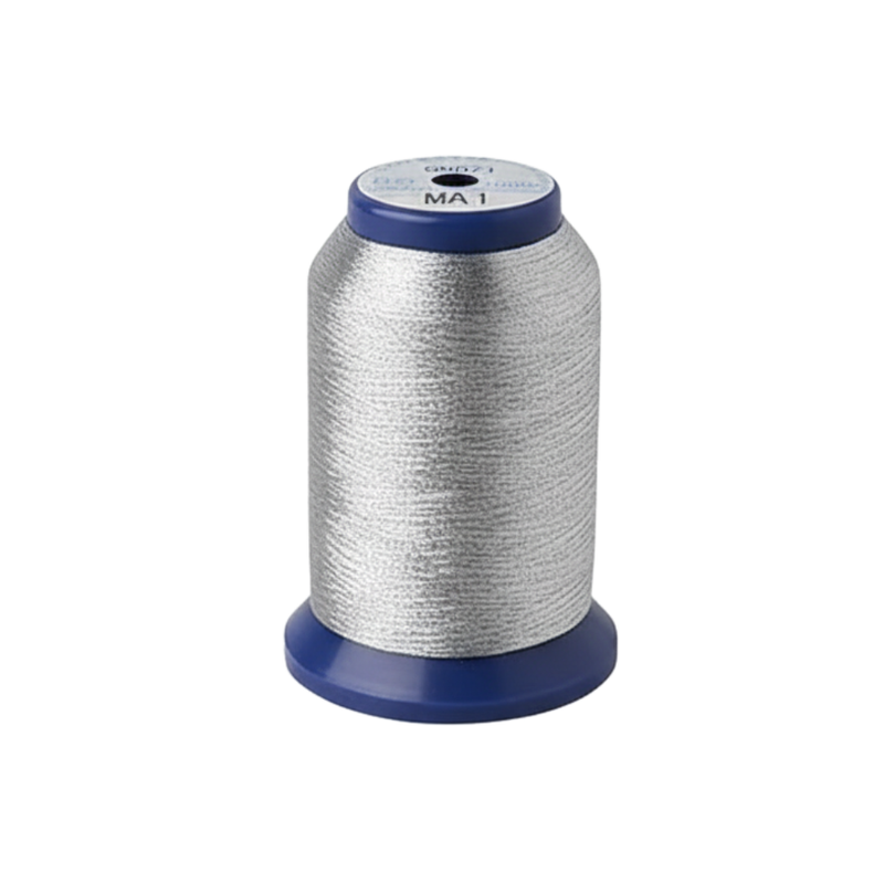 Kingstar Metallic Thread 40wt 1000m Aluminium Silver MA1