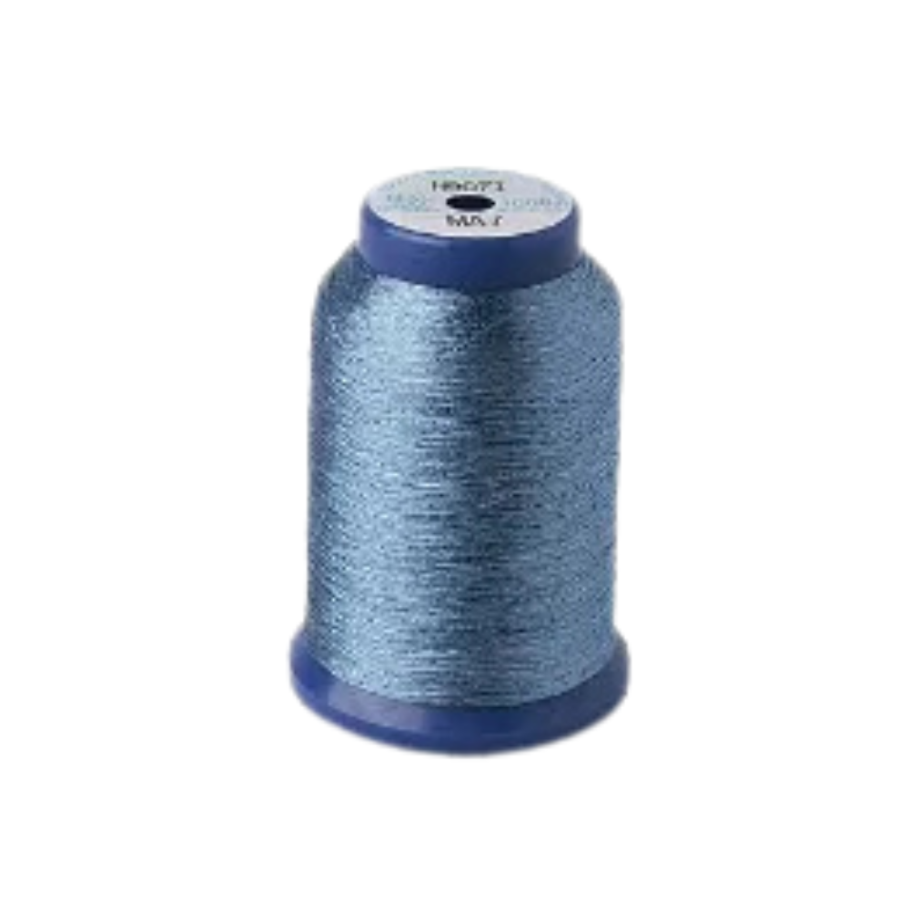 Kingstar Thread 311 Kingstar Metallic Thread 40wt 1000m Light Blue MA7 | Quilt Direct
