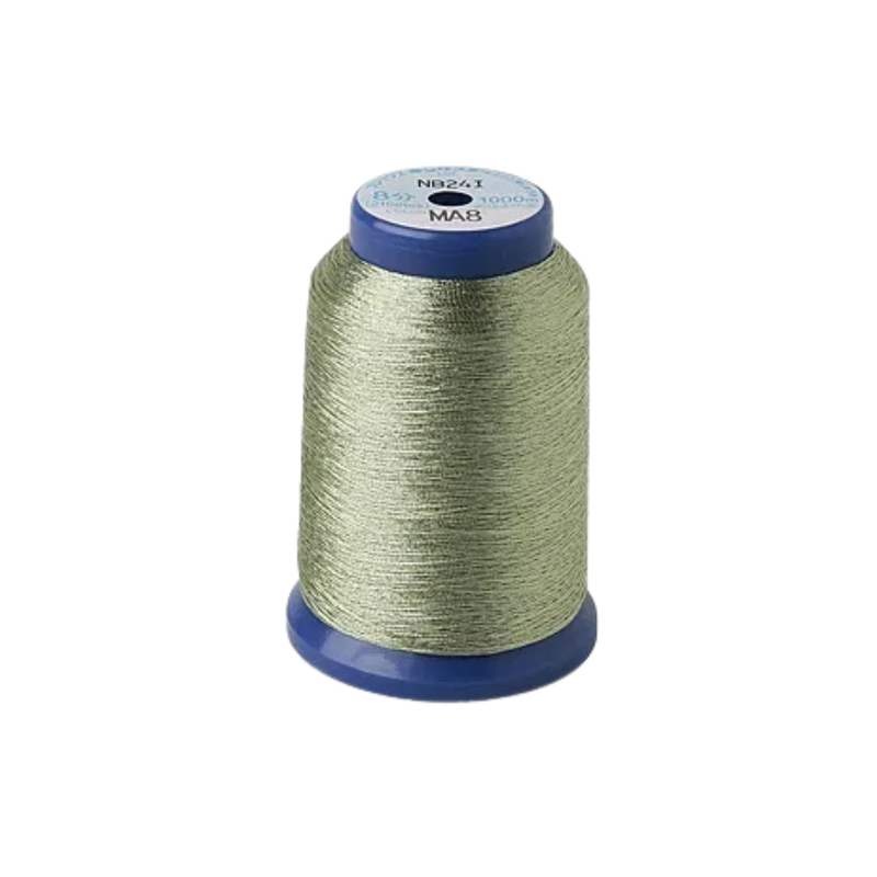 Kingstar Metallic Thread 70wt 1000m Light Green MA8