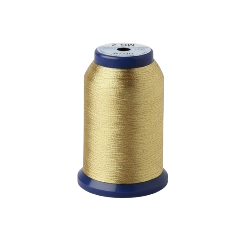Kingstar Metallic Thread 40wt 1000m Medium Gold MG2