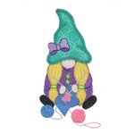 Knitting Gnome - Digital Download - craft pattern by V-Stitch Designs