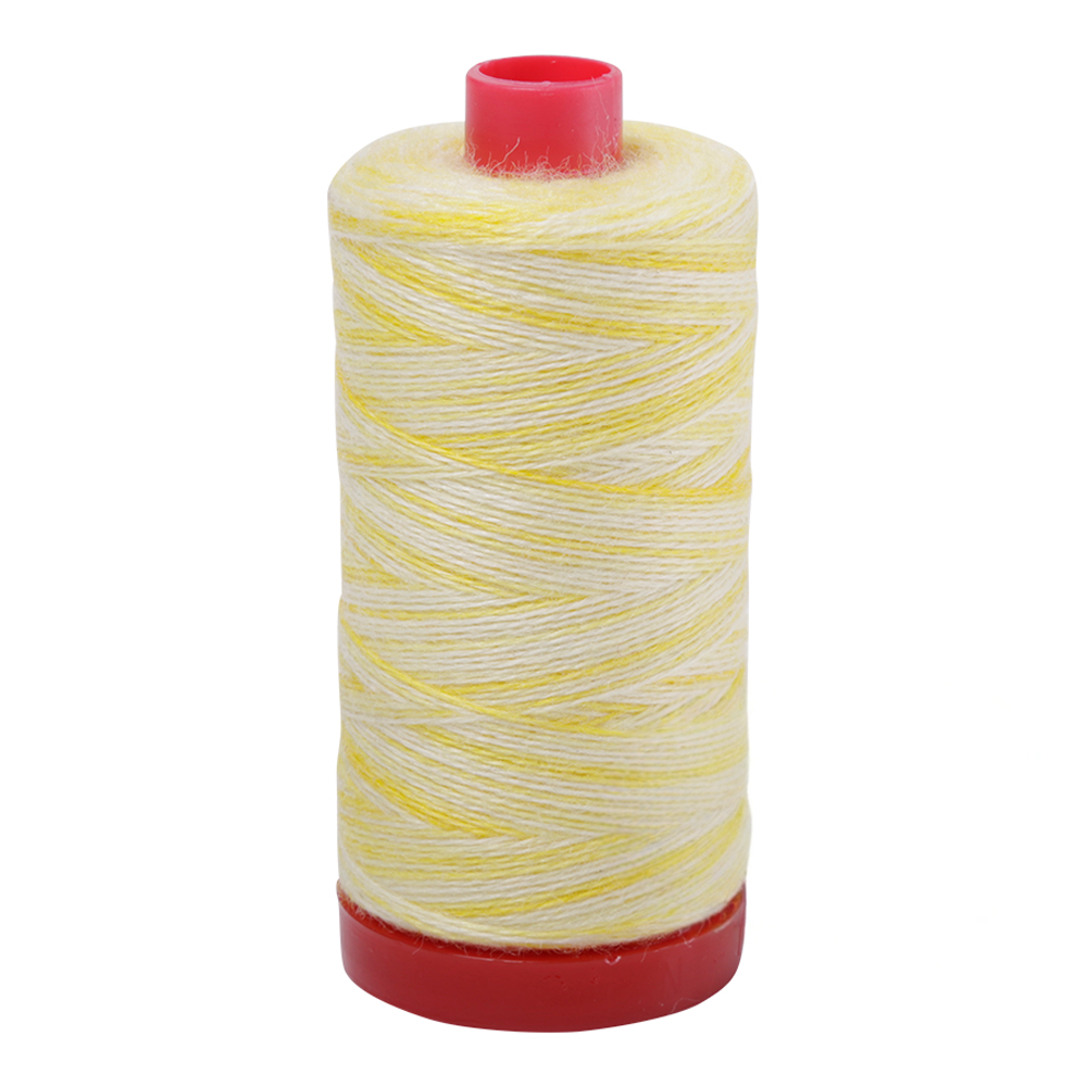 Aurifil embroidery thread spool in Limoni Di Monterosso (8001) - 12/2 325m