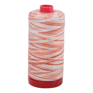 Aurifil embroidery thread spool in Mango Mist (8002) - 12/2 325m