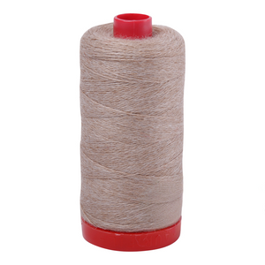 Aurifil embroidery thread spool in Linen Heathe (8079) - 12/2 325m