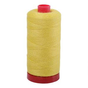 Aurifil embroidery thread spool in Lemon (8120) - 12/2 325m