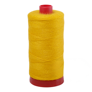 Aurifil embroidery thread spool in Gold (8135) - 12/2 325m